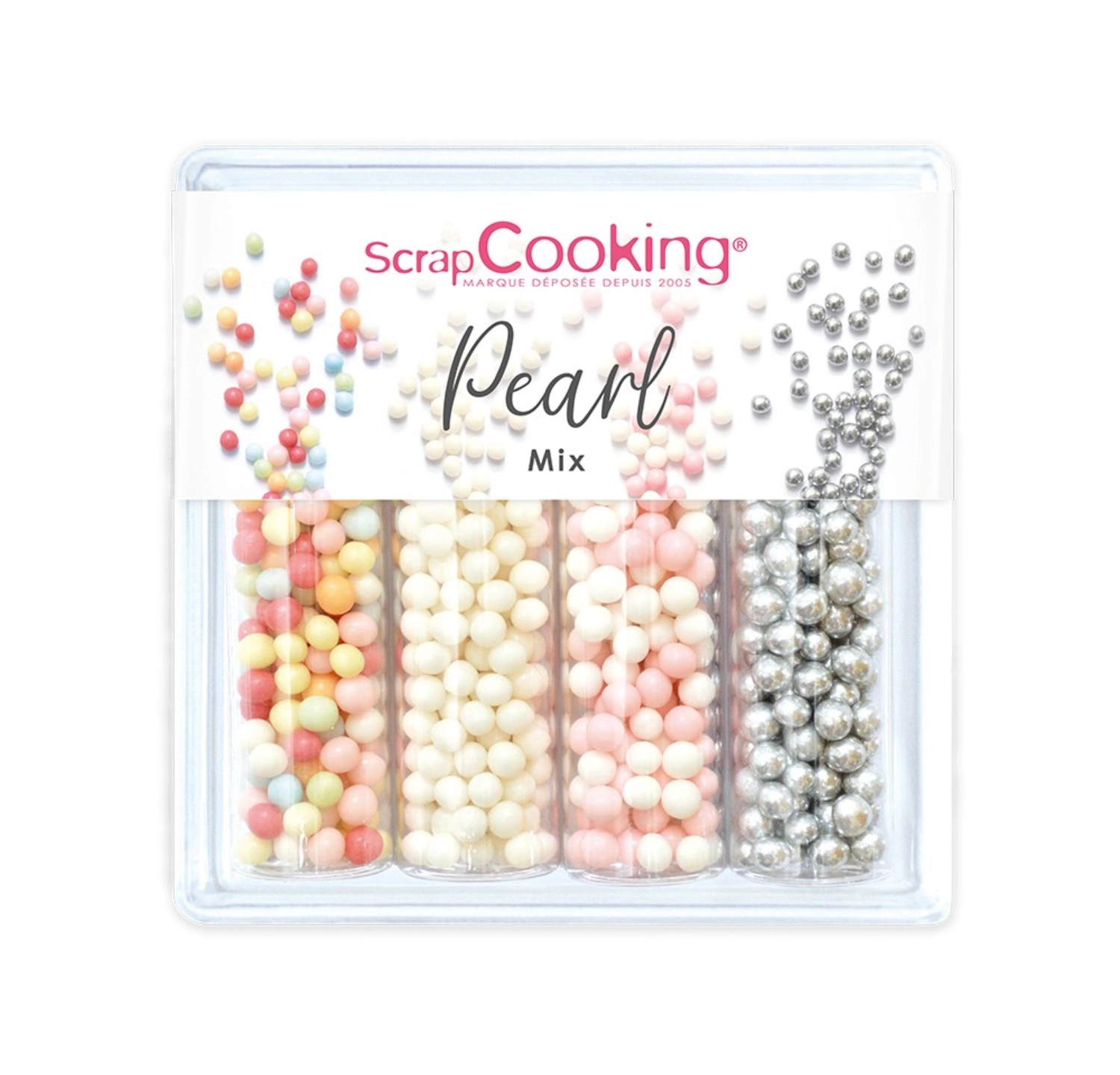 4er Set Zuckerstreusel Mix Perlen
