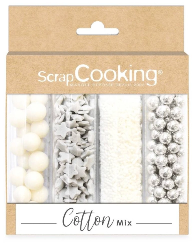 4er Set Zuckerstreusel Mix Mix Cotton