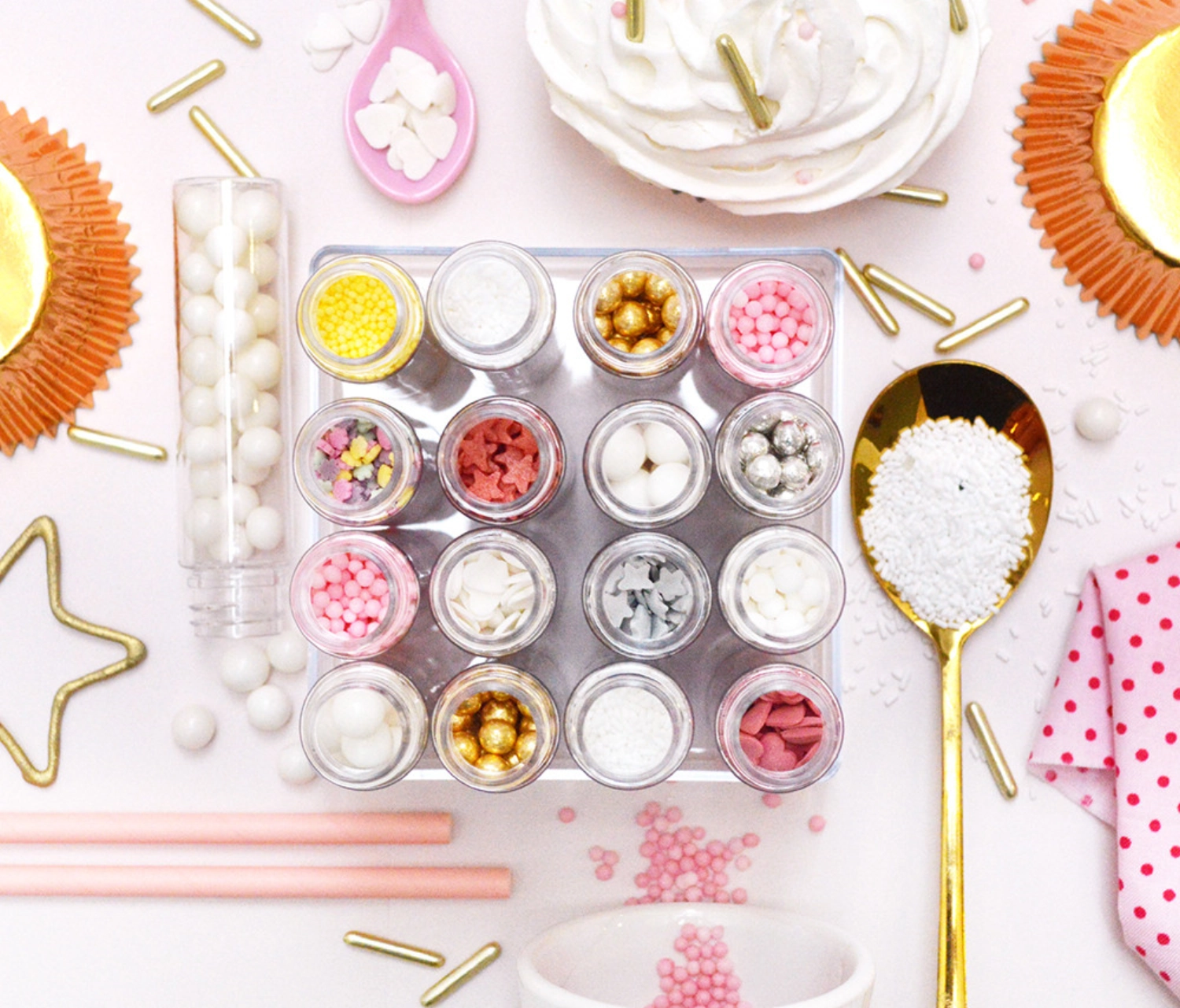 4er Set Zuckerstreusel Mix