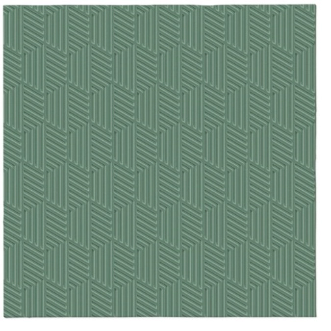 Serviettes Lunch 20x Inspiration vert clair, 33x33cm