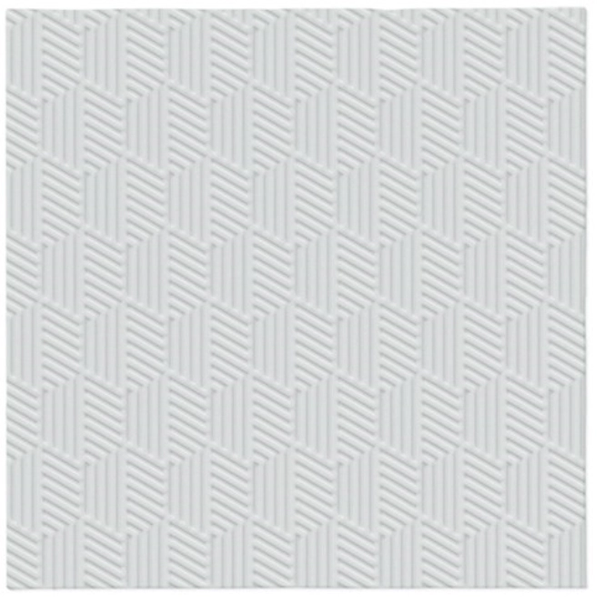 Servietten Lunch 20x Inspiration silber, 33x33cm