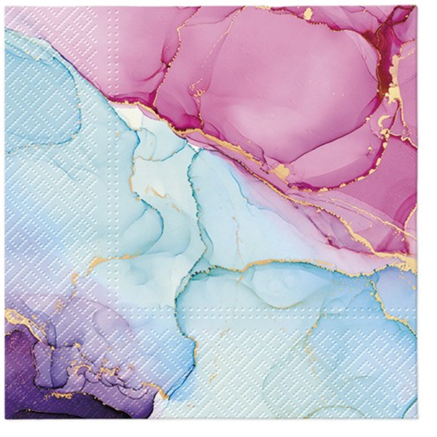 Serviettes lunch 20x aquarelle rêve, 33x33cm