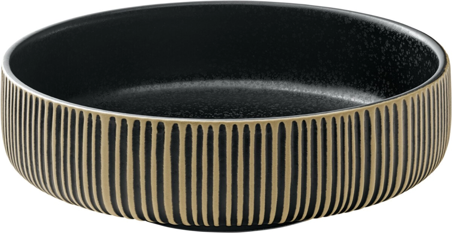 Playground nara bol relief noir blanc d16cm 0.71lt