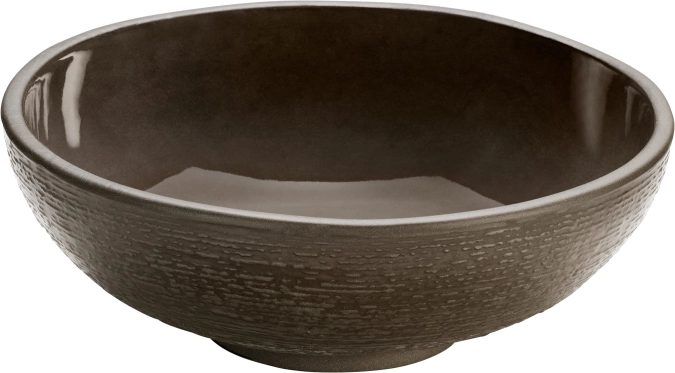 Playground renew bowl relief taupe 17cm