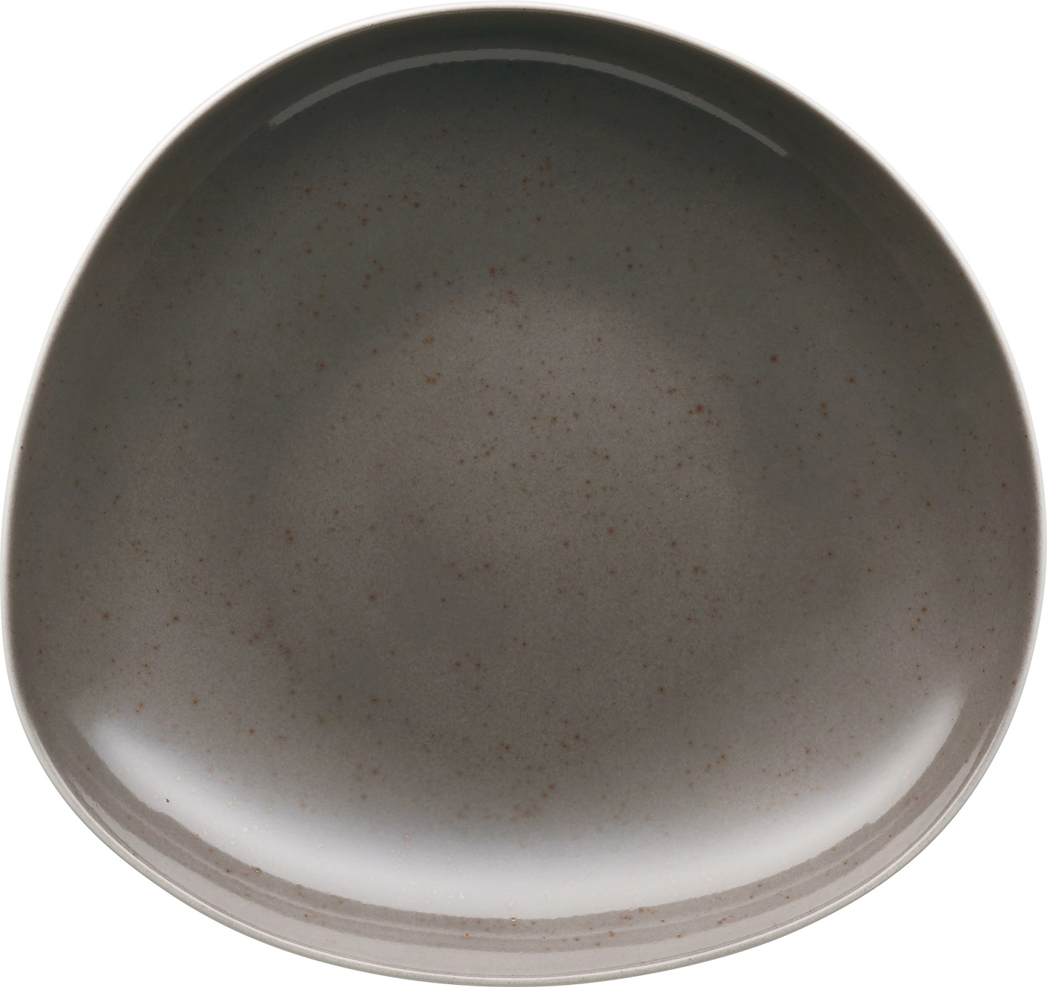 Pottery Unique Darkgrey ass creuse asymétrique coupe 16cm