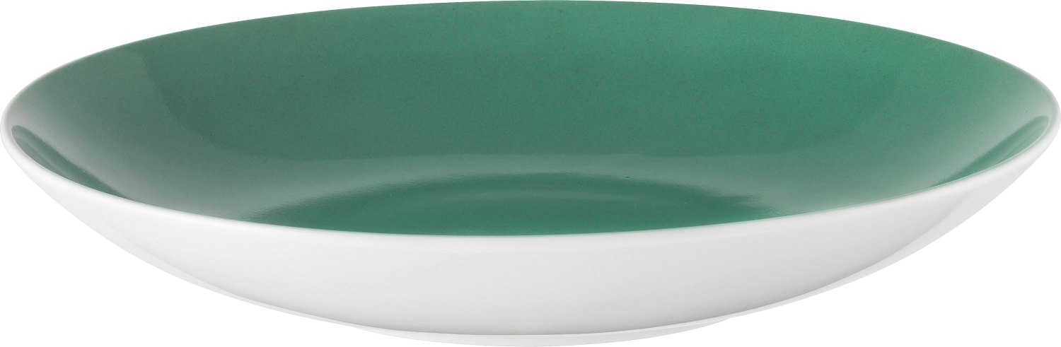 Pottery Jade Teller tief rund coupe 28cm