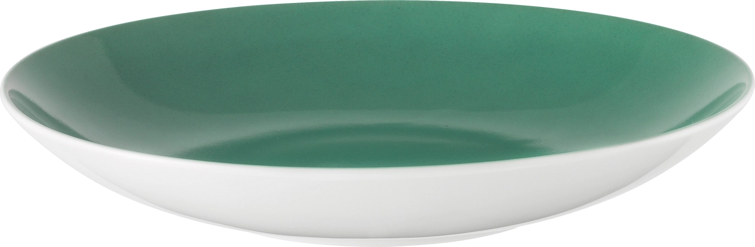 Pottery Jade Assiette creuse ronde coupe 24cm