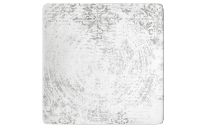 Assiette creuse coupe carrée 12 cm