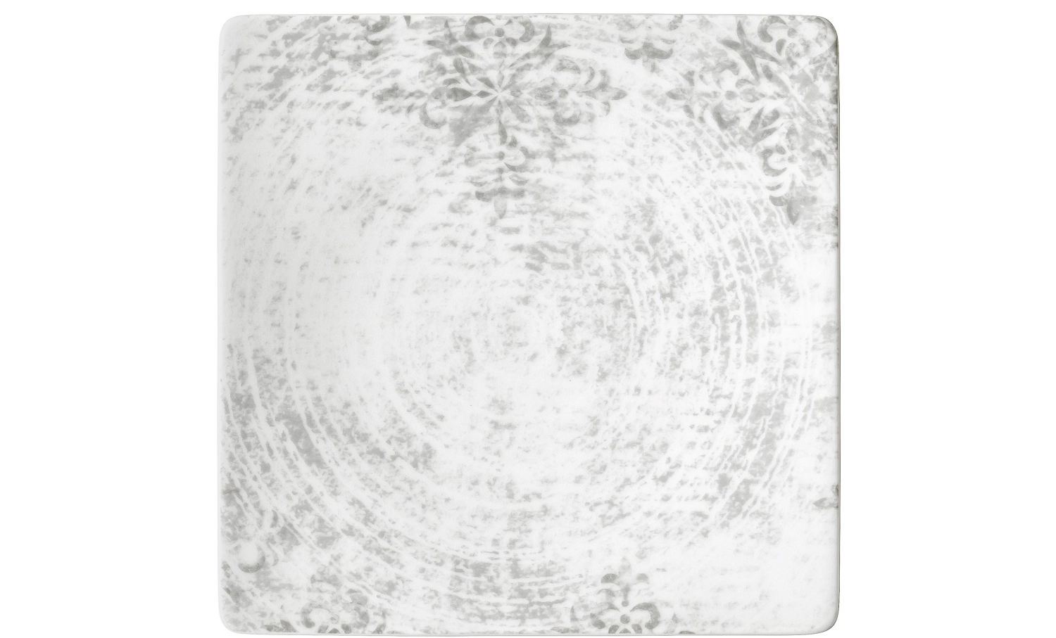 Assiette creuse coupe carrée 24 cm