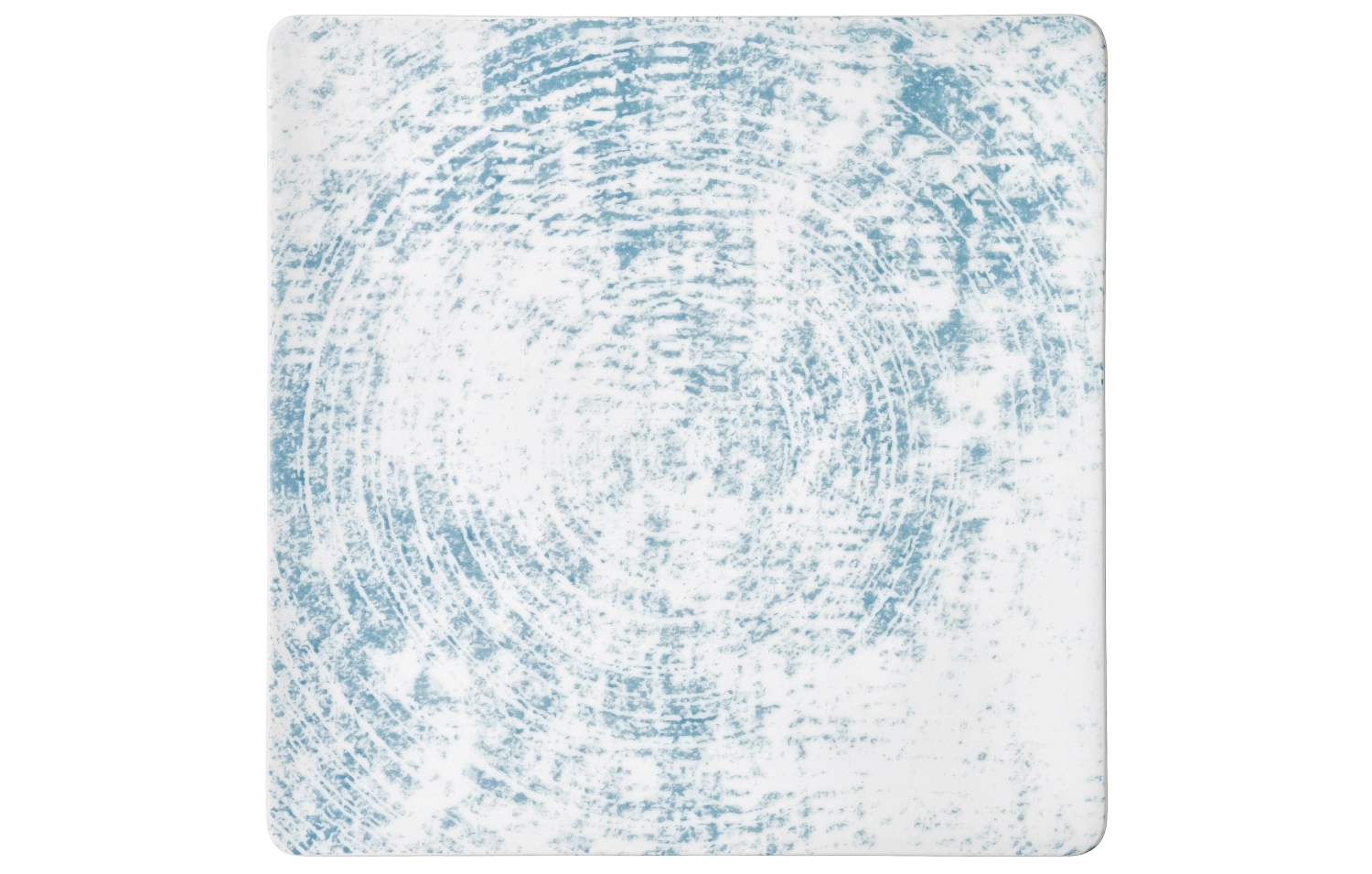 Assiette plate coupe carrée 20 cm