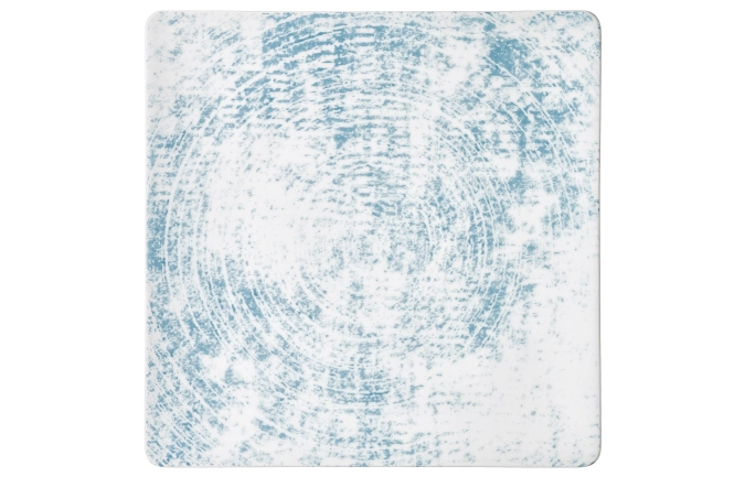 Assiette plate coupe carrée 24 cm