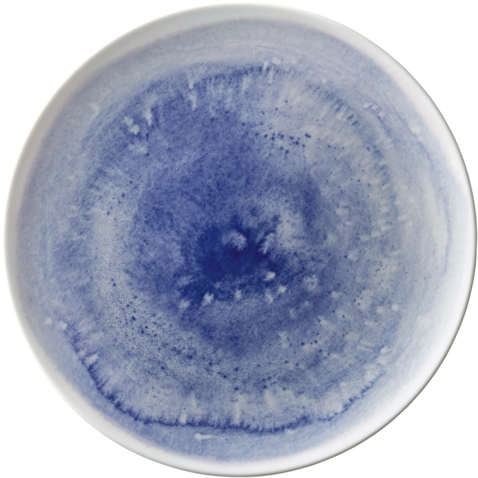 Unlimited Blue Whirl Teller flach rund coupe 15cm