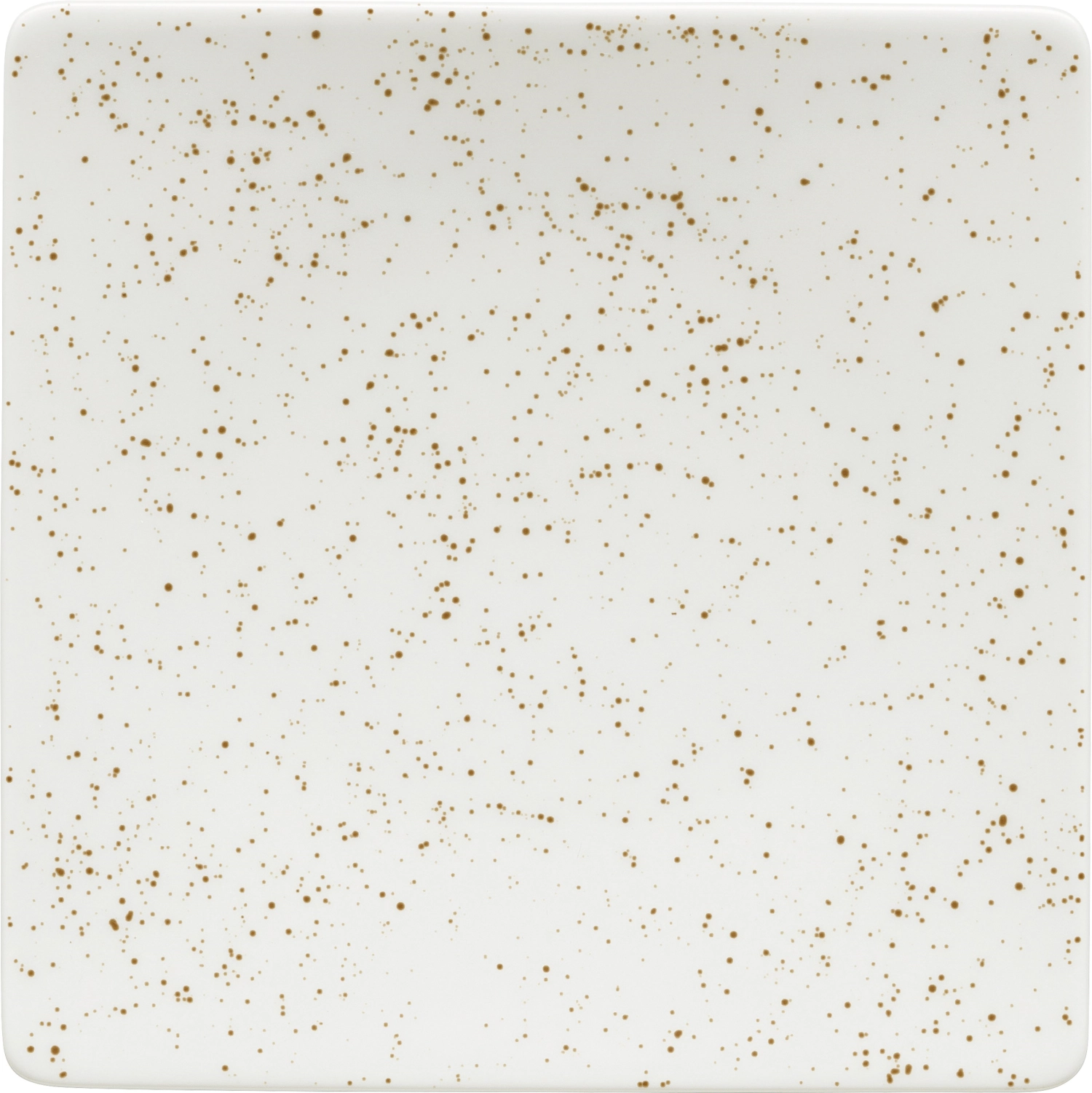 Pottery Unique white Assiette creuse carrée coupe 24cm