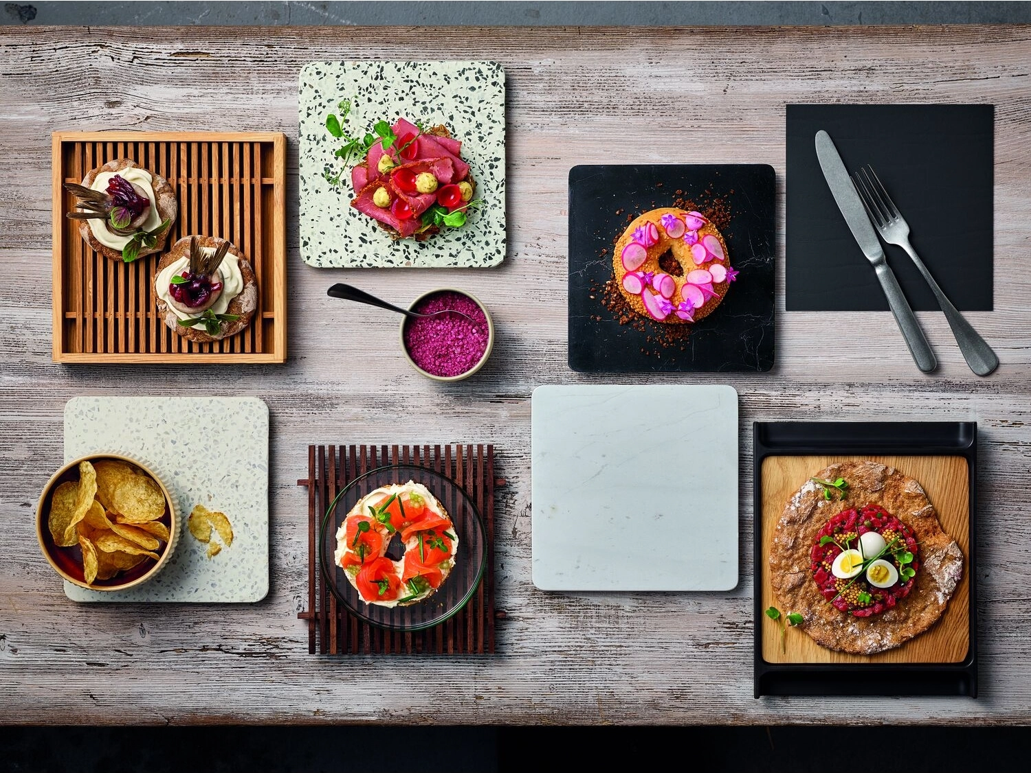 Playground grille ramasse-miettes rectangulaire 18x18cm