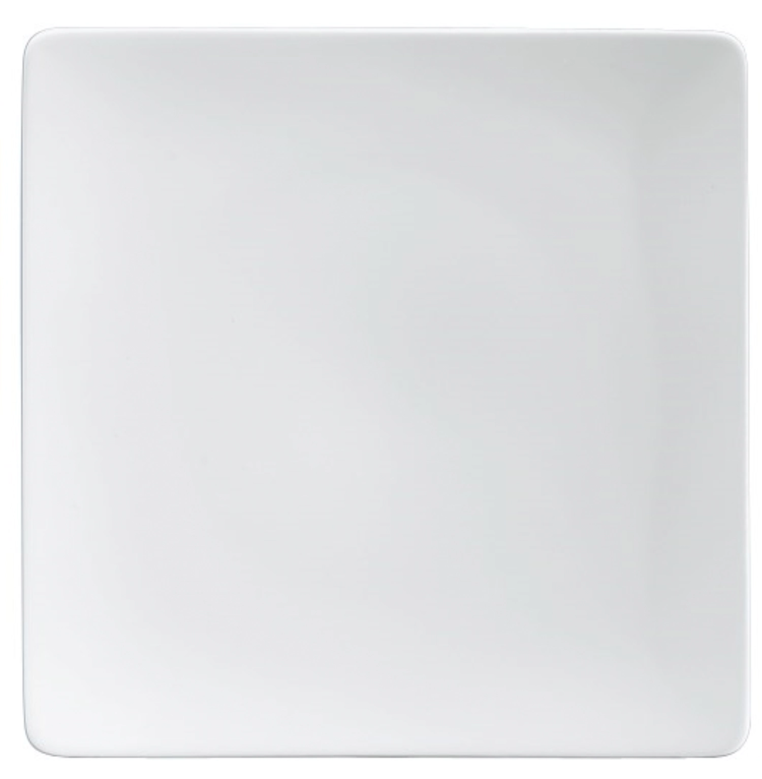 Assiette plate coupe carrée 24 cm