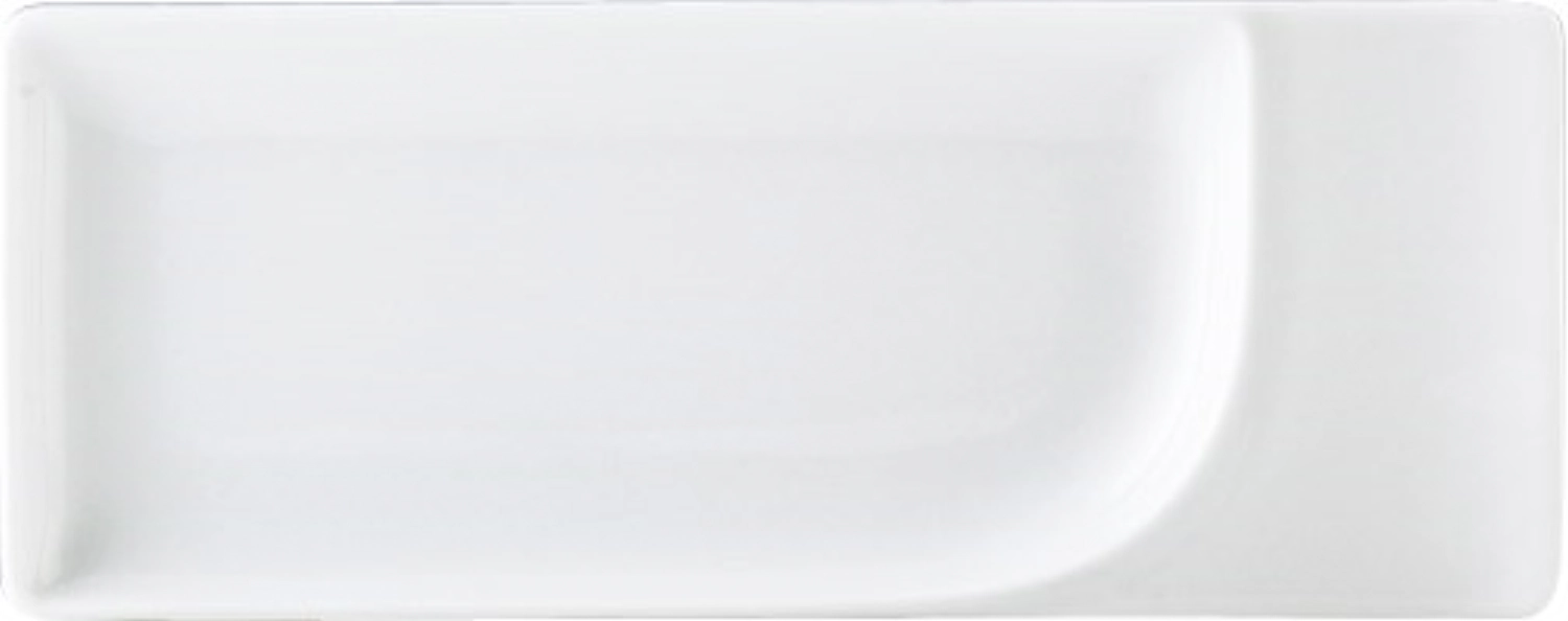 Plat rectangulaire à aile 20 x 8 cm