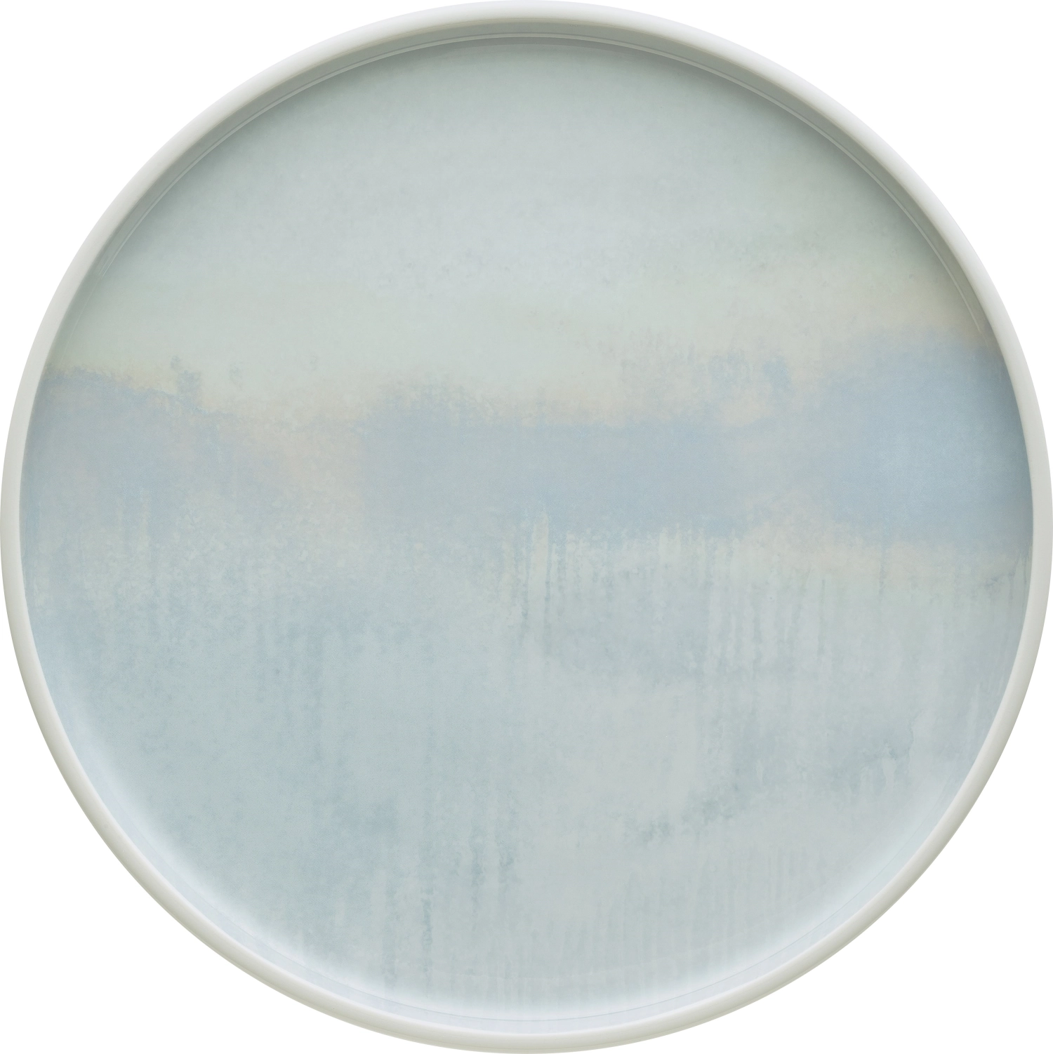 Shiro Kasumi 4 Colors Teller flach coupe glatt 28cm