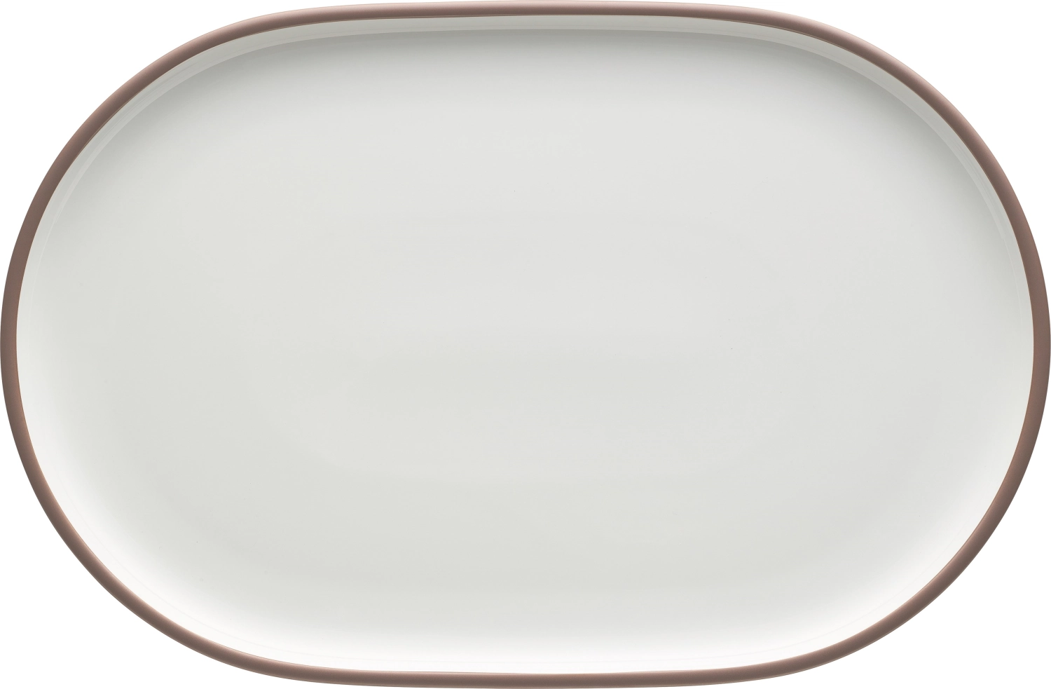 Shiro Rim Platte coupe oval 30x19cm