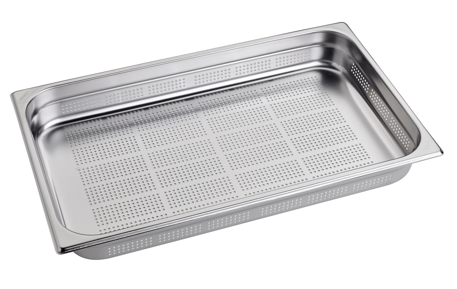 Bac gn 1/1 65 inox perforé 53x32.5cm h6.5cm