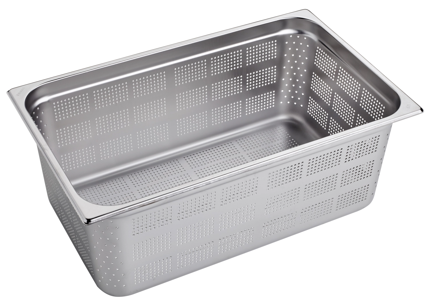 Bac gn 1/1 200 inox perforé 53x32.5cm h20cm