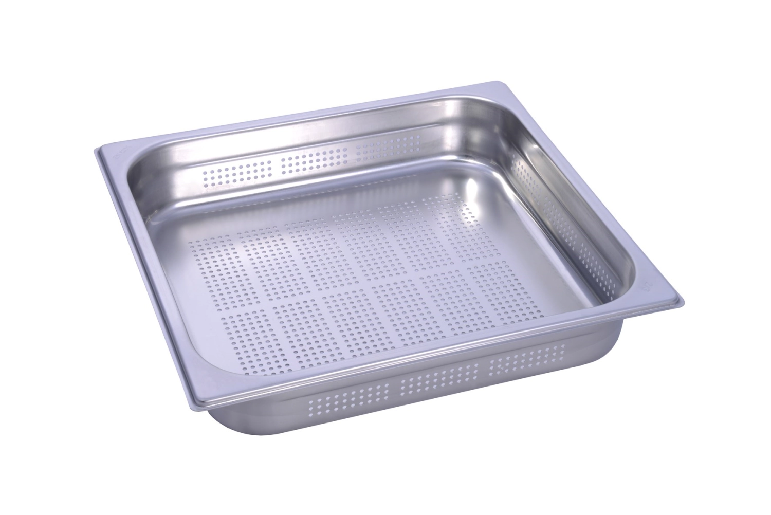 Bac gn 2/3 65 inox perforé 35.4x32.5cm h6.5cm