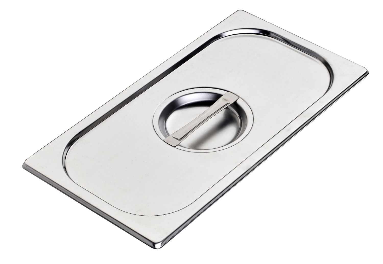 Couvercle gn 1/3 acier inoxydable 32.5x17.6cm
