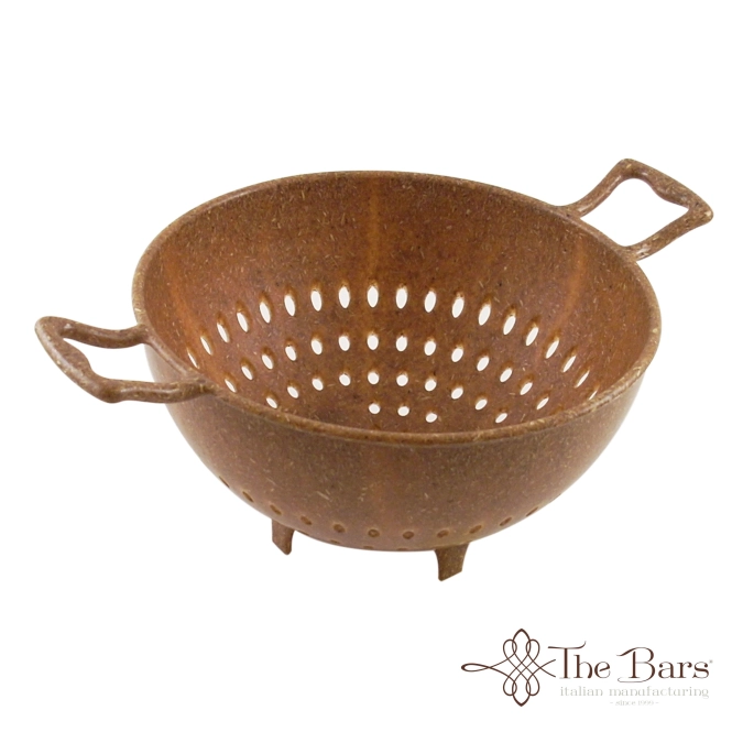 Plastic Colander In Eco Wood