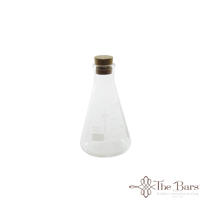 Labware glass flask 150 ml.