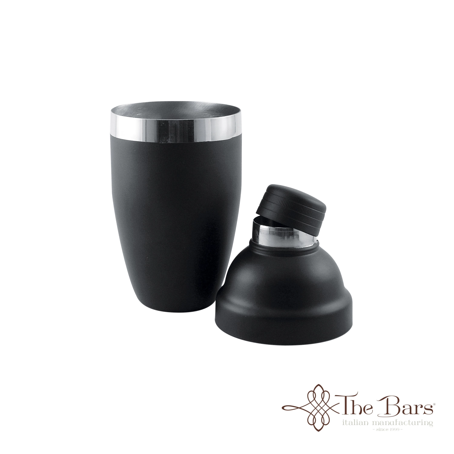 Cocktail shaker 500ml noir mat