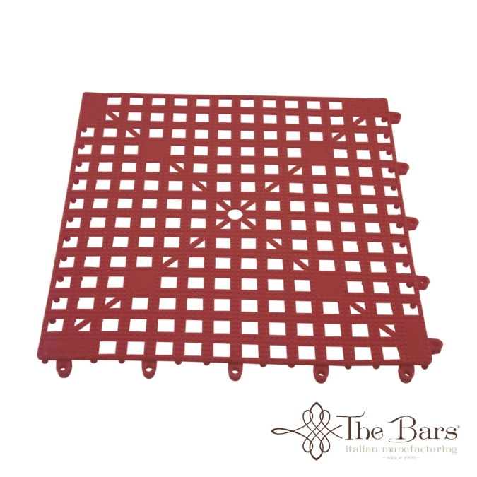 Tapis interlocking Red
