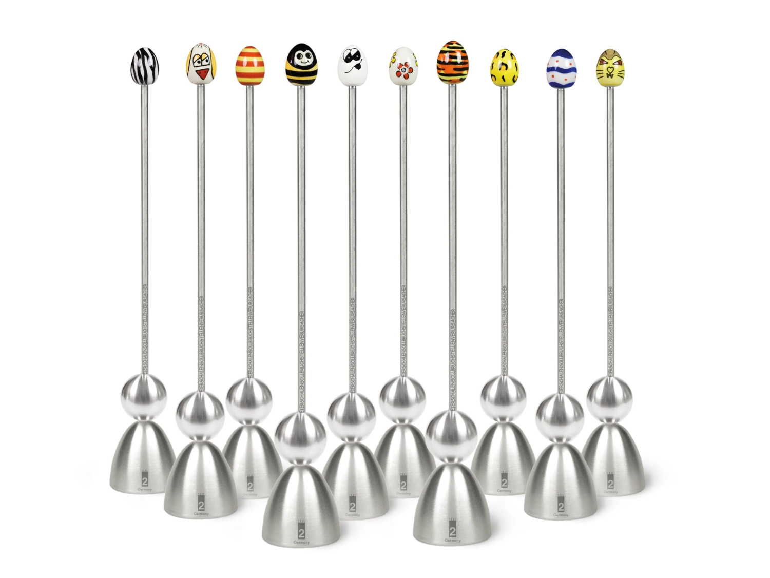 Clack ouvre-œufs édition céramique 1,assort. Dsp. 20 pcs.