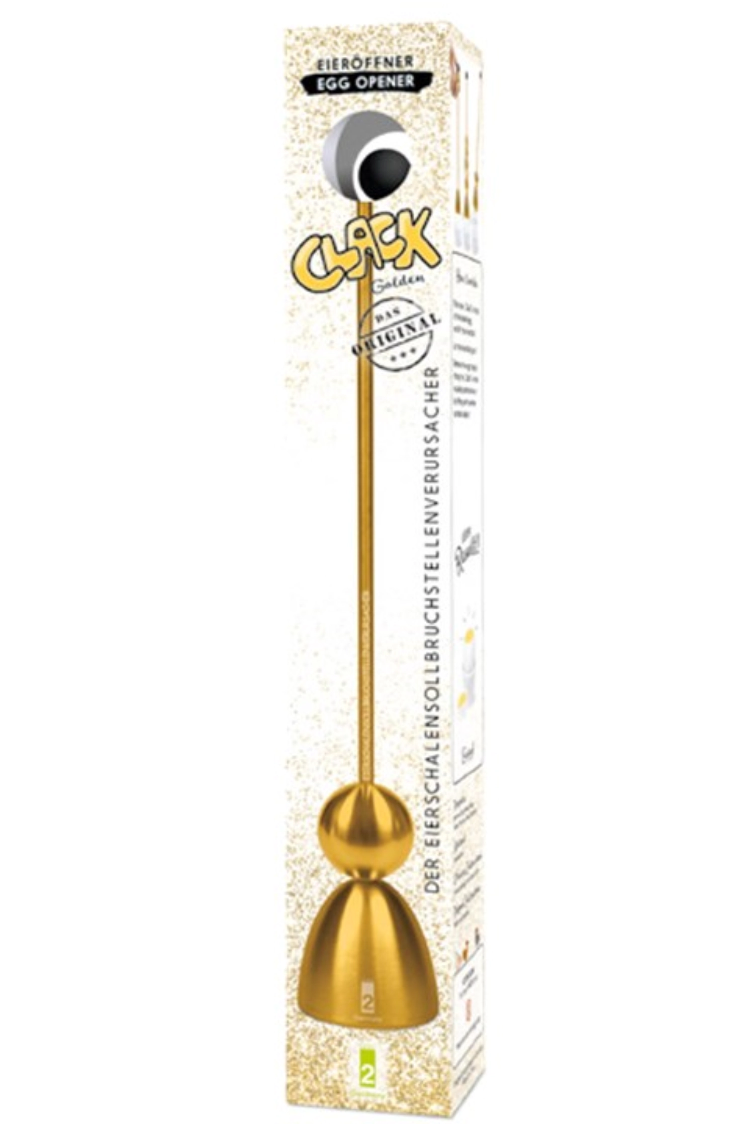 Clack ouvre-œufs Precious-Edition, or