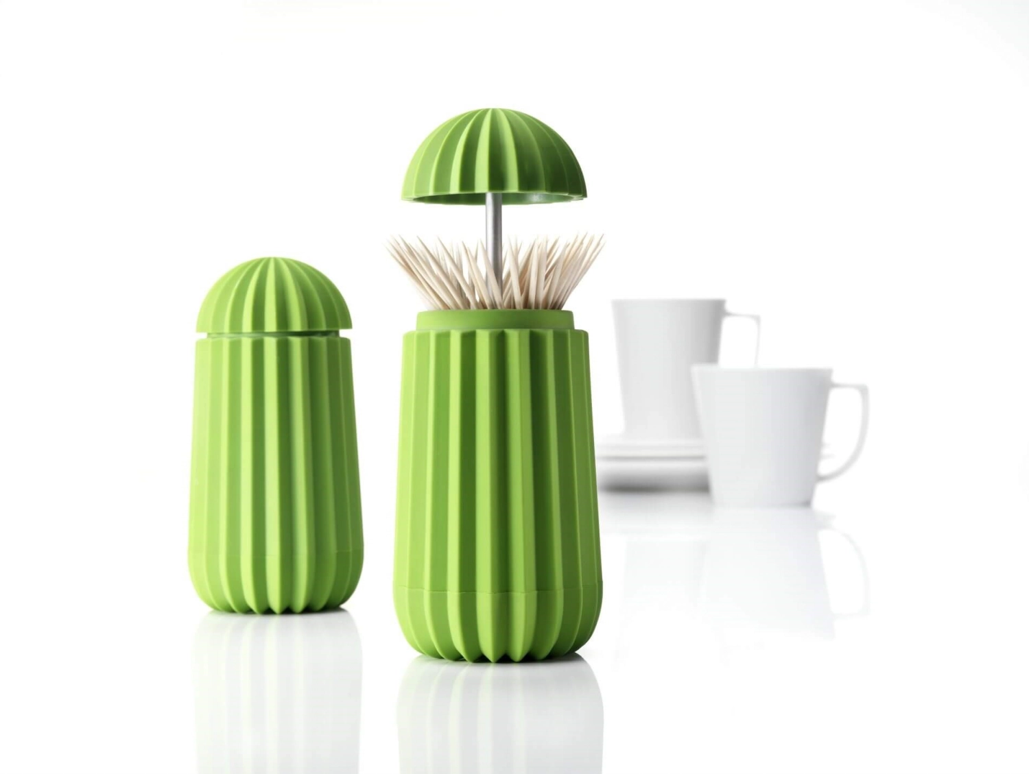 Distributeur cure-dents Cactus Ø 5.5x11 cm