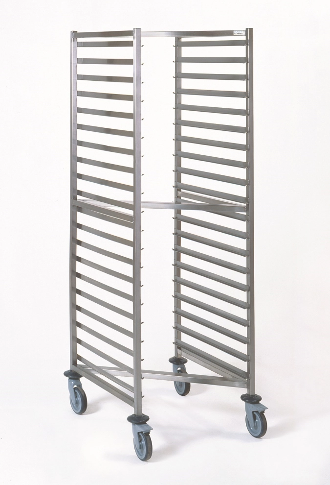 Chariot pliable GN2/1, 20 plateaux, H 1785 mm