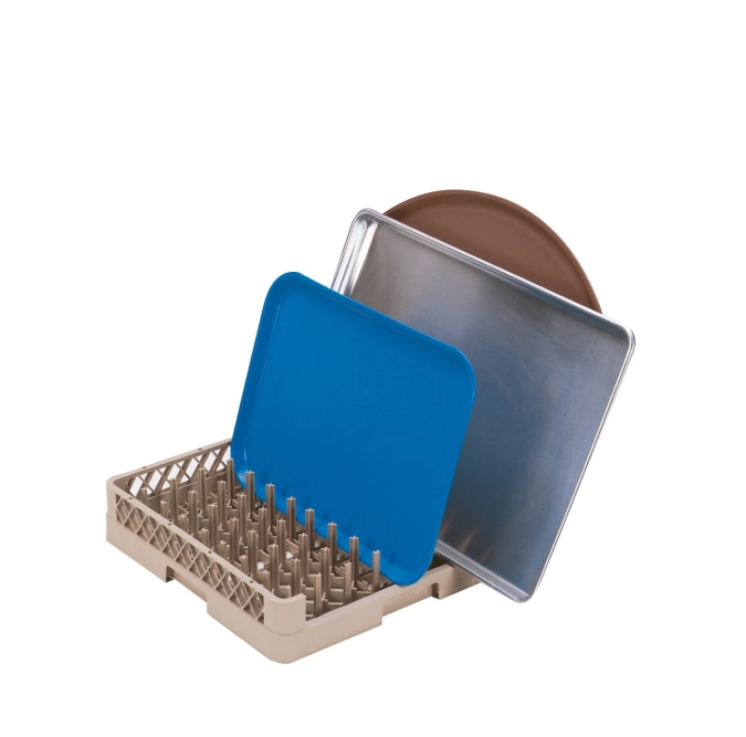 Panier à plateaux 1 côté ouvert hauteur des doigts 7.3cm bei