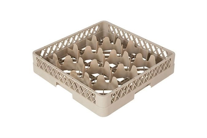 Panier à verres 12 bacs verre D11.5 à 12.5cm H max 8.5cm bei