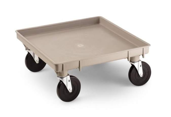 Chariot de transport pour panier de rinçage sans poignée 54x