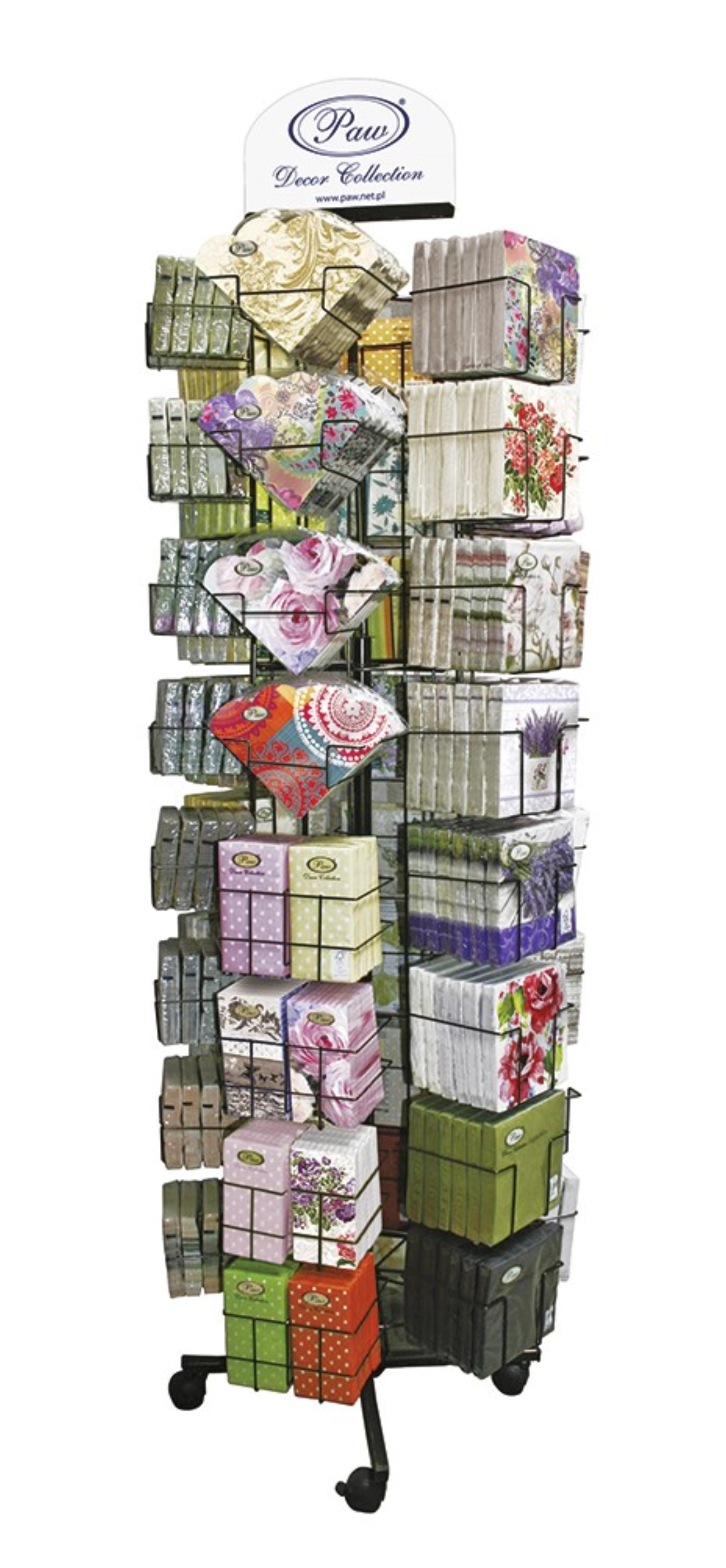 Présentoir à serviettes, 40x155 cm