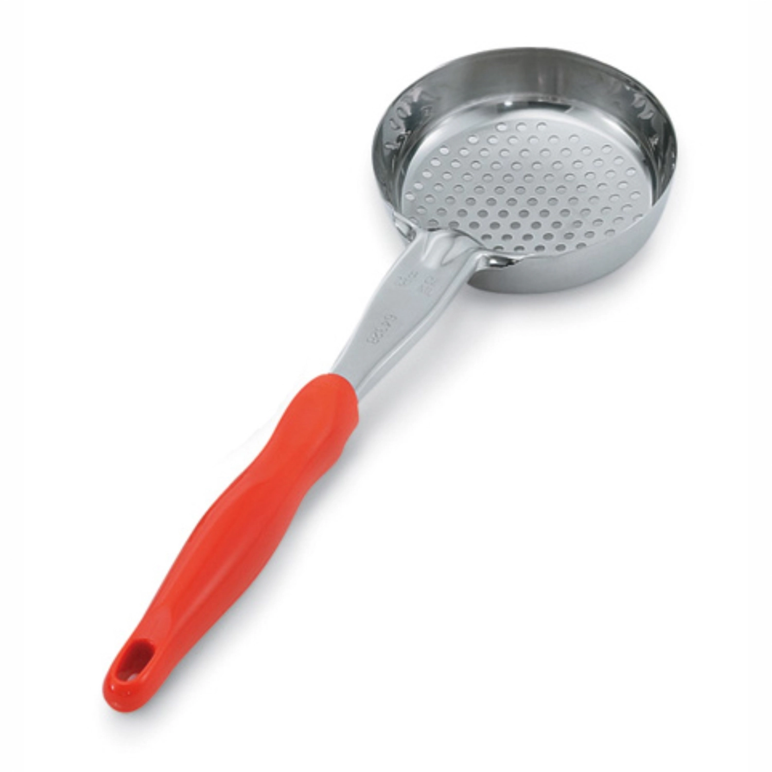 louche ronde perf manche orange Ø10.2cm L36cm 235ml