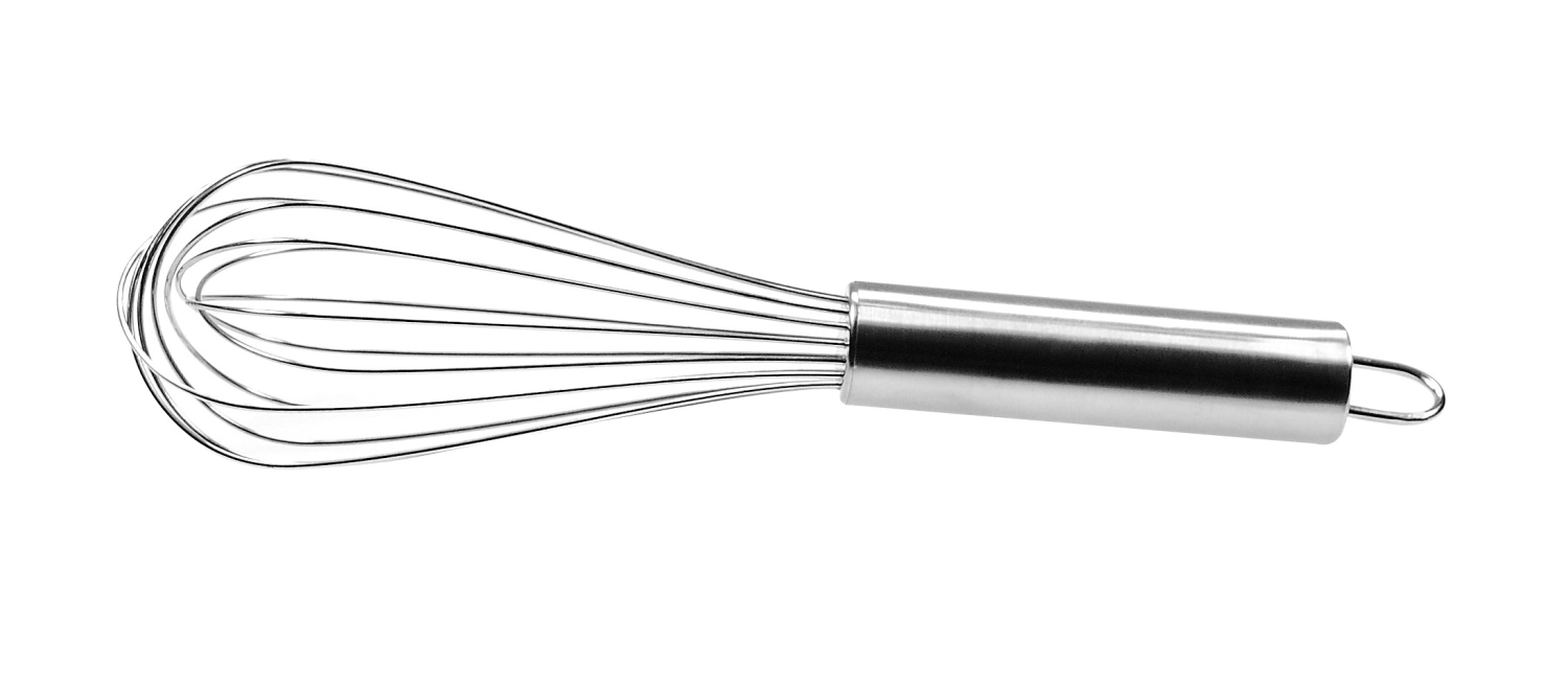 Fouet 25cm, 8 fils métalliques