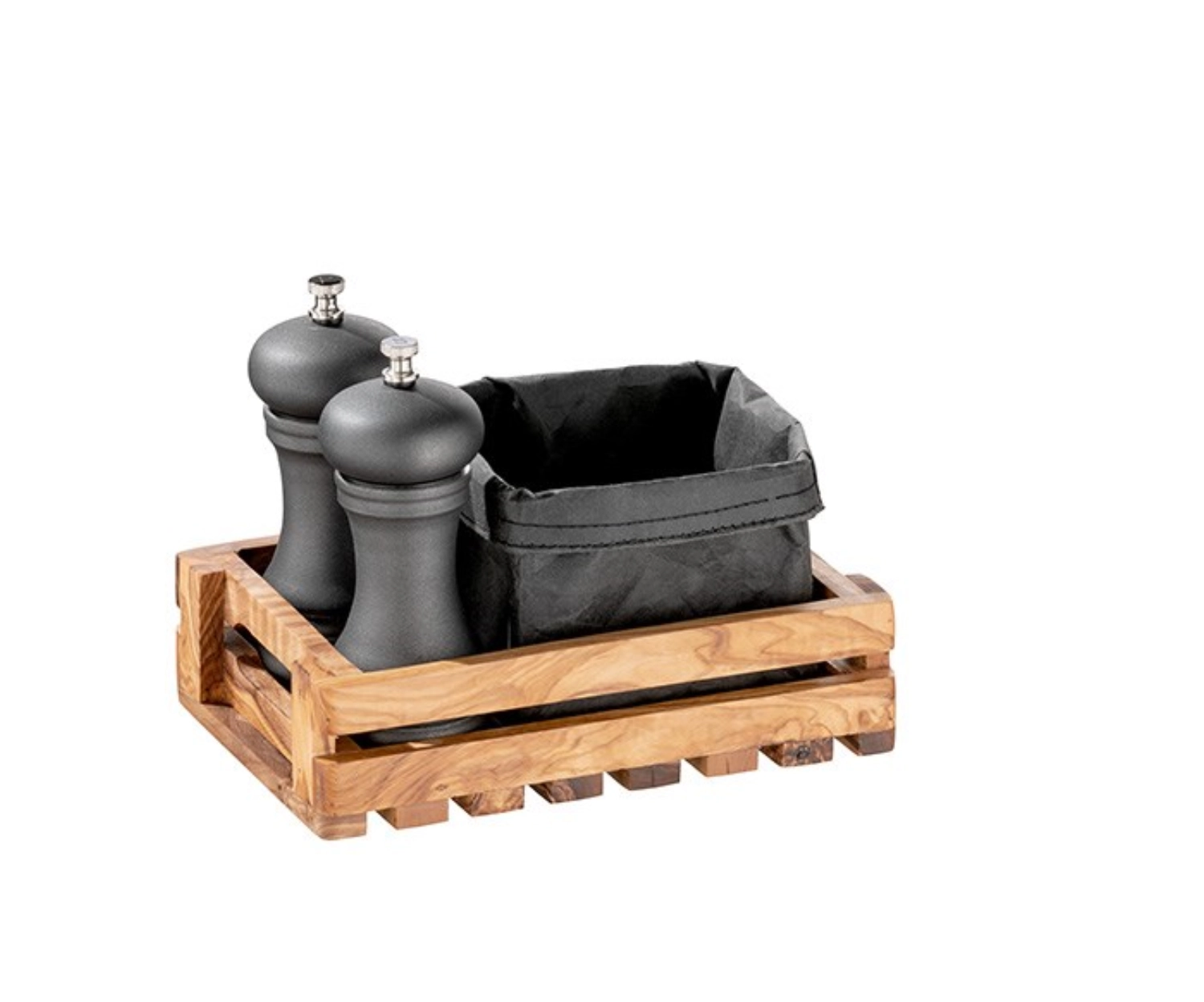 Table Caddy, Olivenholz, 22x15cm, H6cm