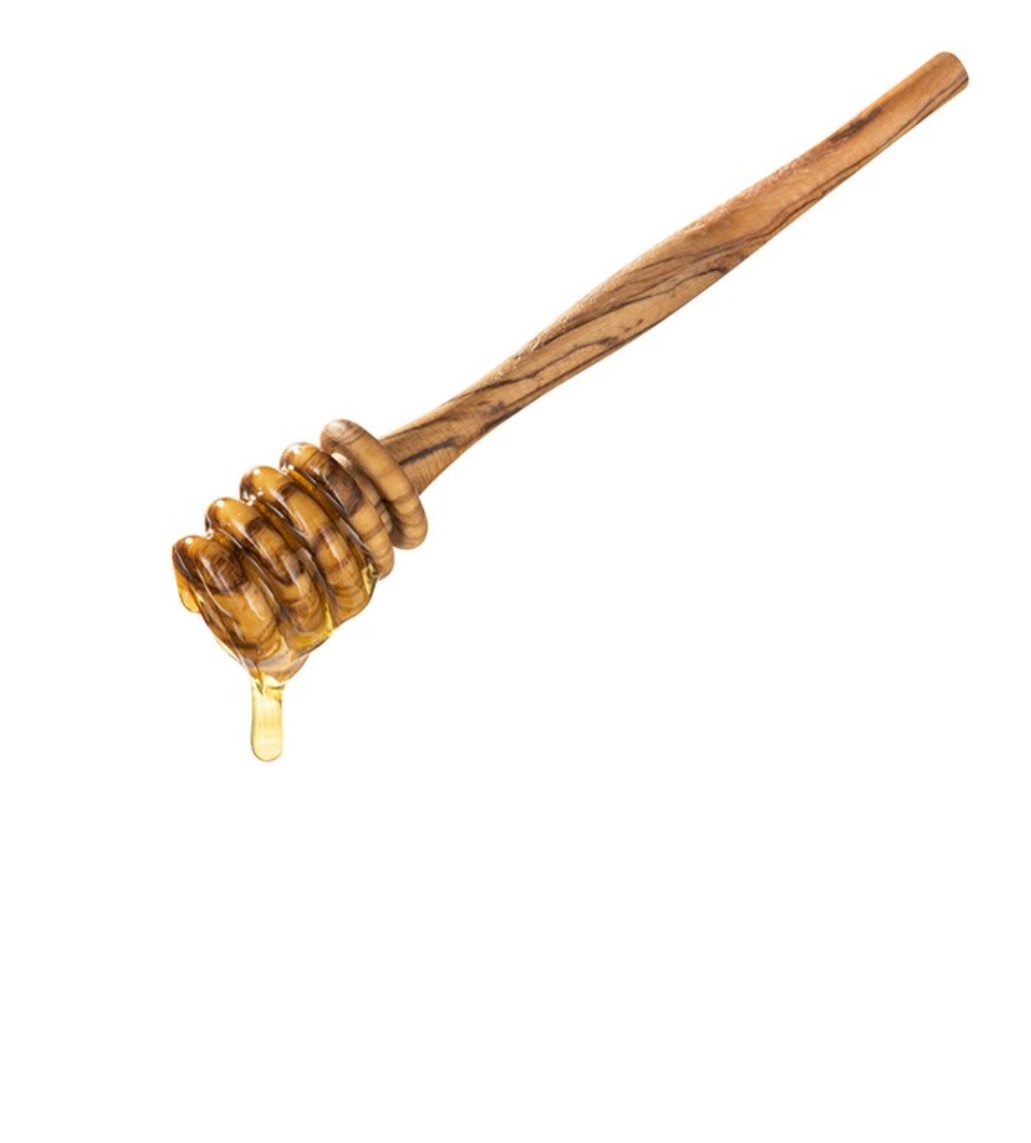 Cuillère à miel Olive, bois d'olivier, 15cm