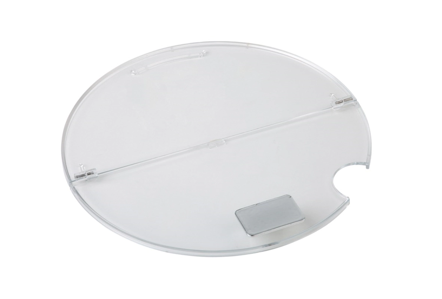 Couvercle avec charnière