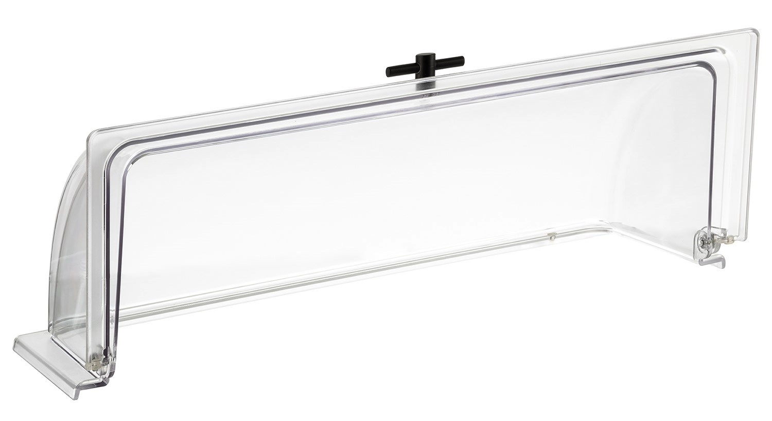 GN 1/1 Rolltophaube mit schwarzem Griff