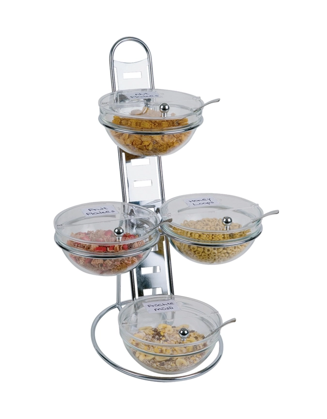 Buffet-Leiter, 3-stufig, ca. 39cmx31cm, H66cm