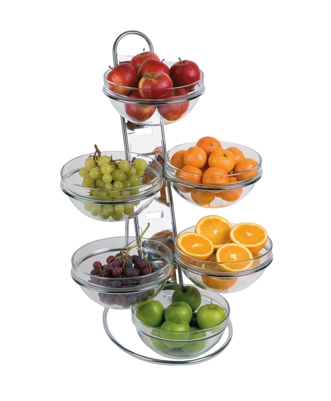Présentoir buffet en escalier
