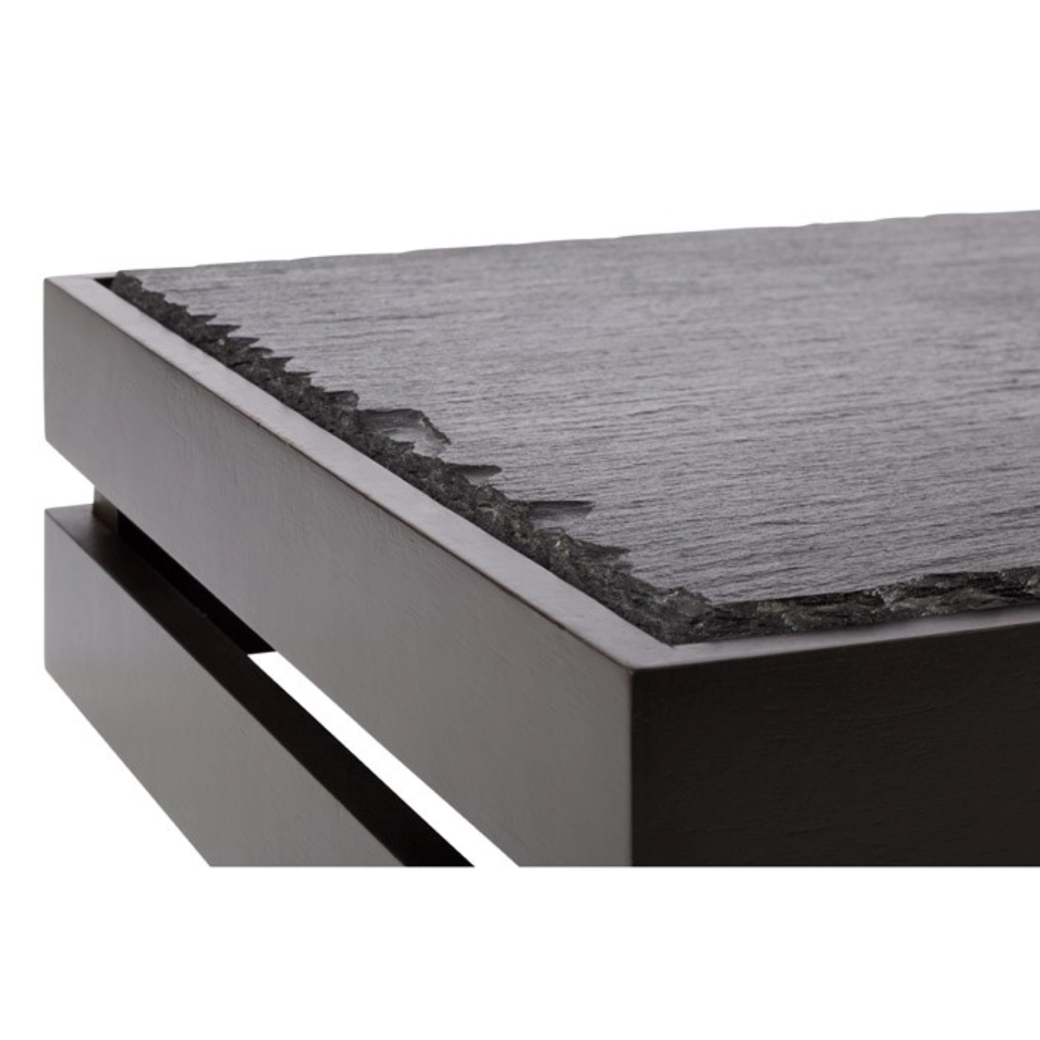 Holzbox Superbox 55.5x35cm H10.5cm, schwarz