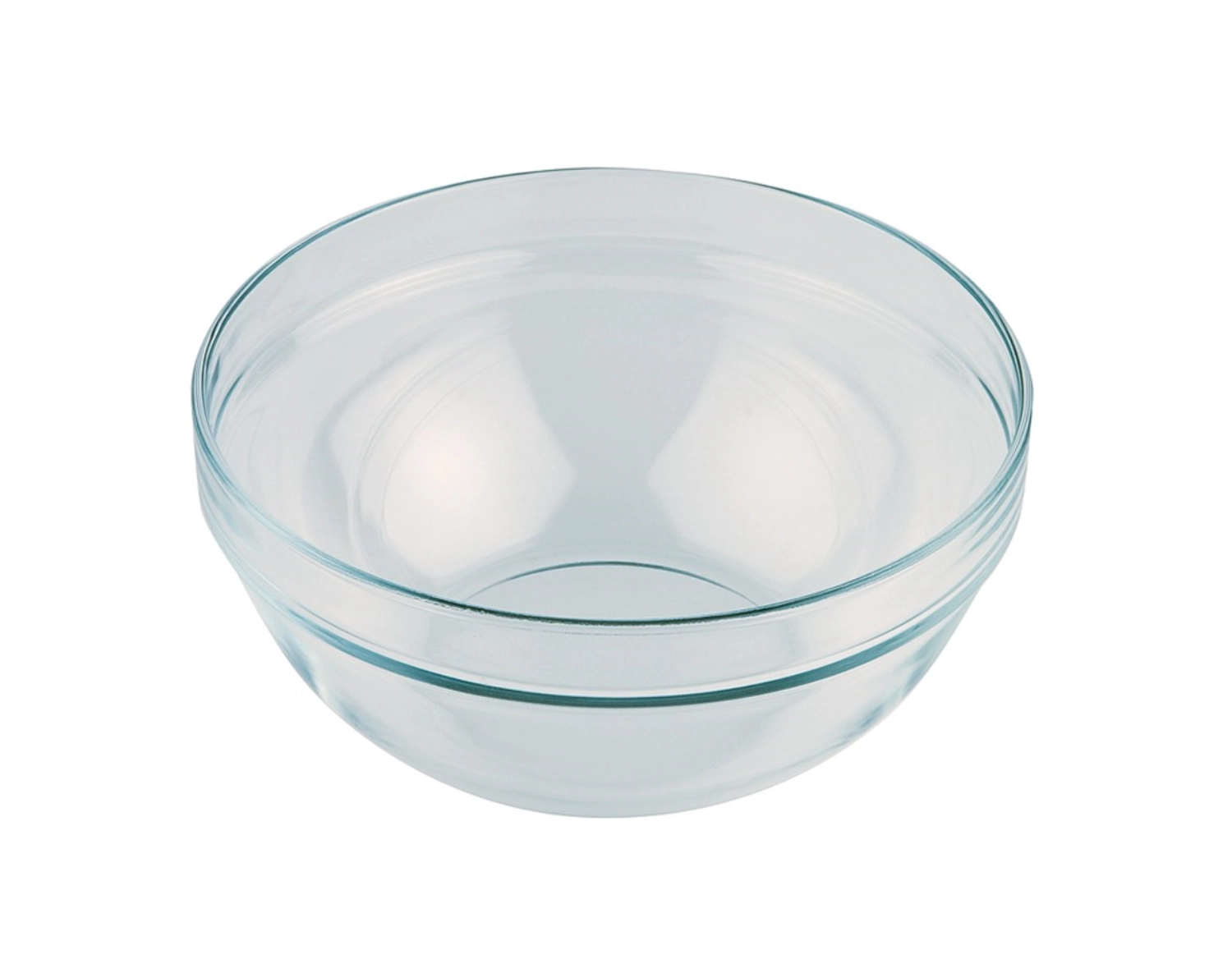 Glasschale, ca. D14cm, 0.5lt