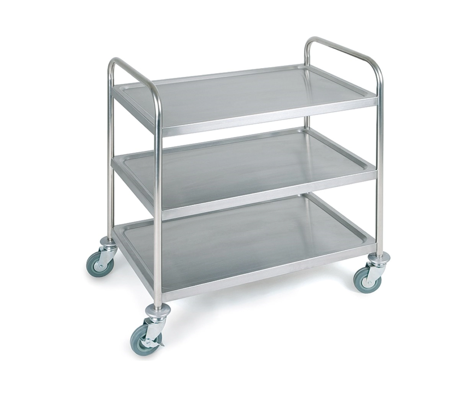 Servier und Transportwagen, ca. 91x59cm, H93cm