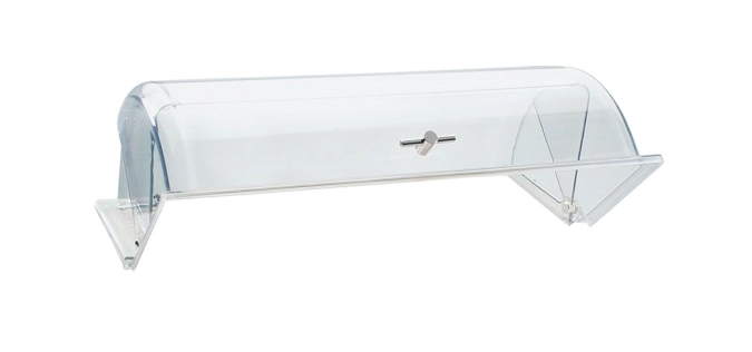 Abdeckhaube 32.5cmx26.5cm, H15cm, verchromter Griff